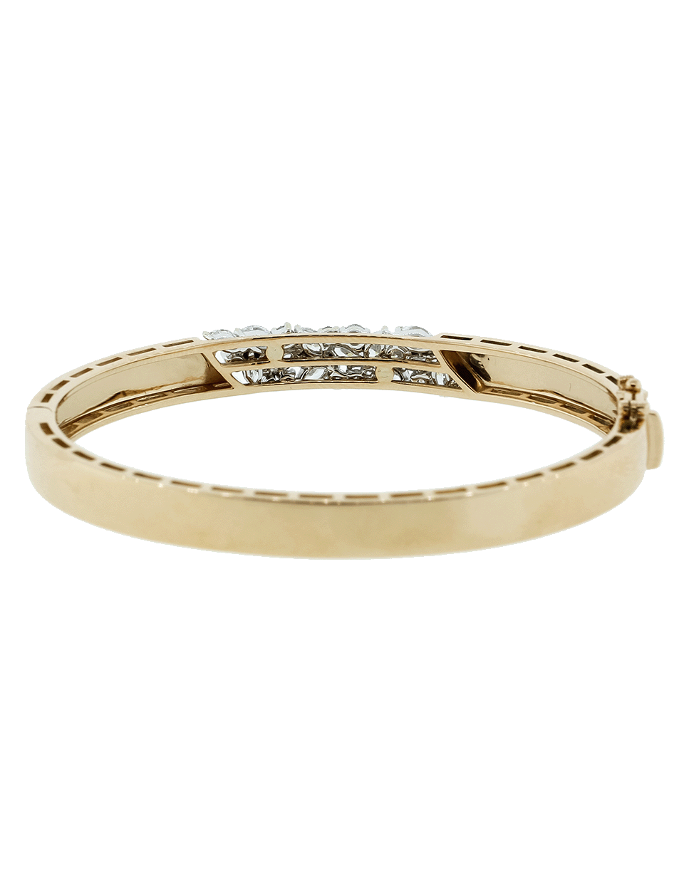 YEPREM JEWELLERY-Round And Marquis Diamond Bracelet-ROSE GOLD