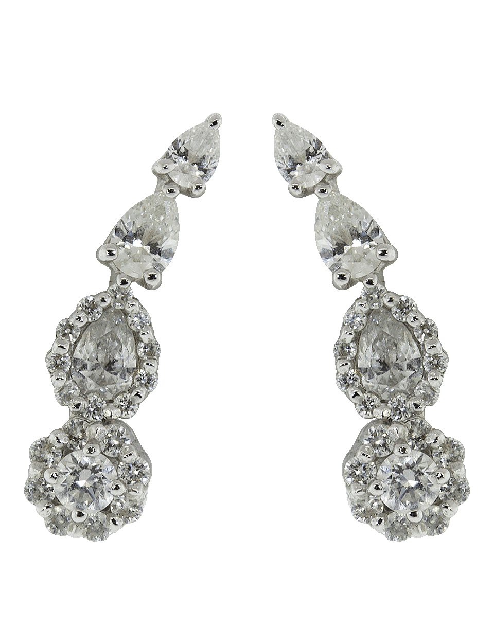 YEPREM JEWELLERY-Diamond Earrings-WHITE GOLD