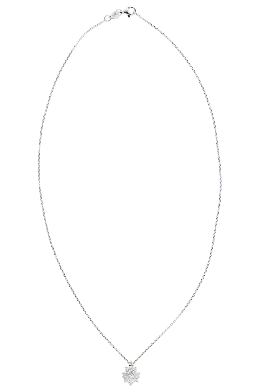 YEPREM JEWELLERY-Diamond Pendant Necklace-WHITE GOLD