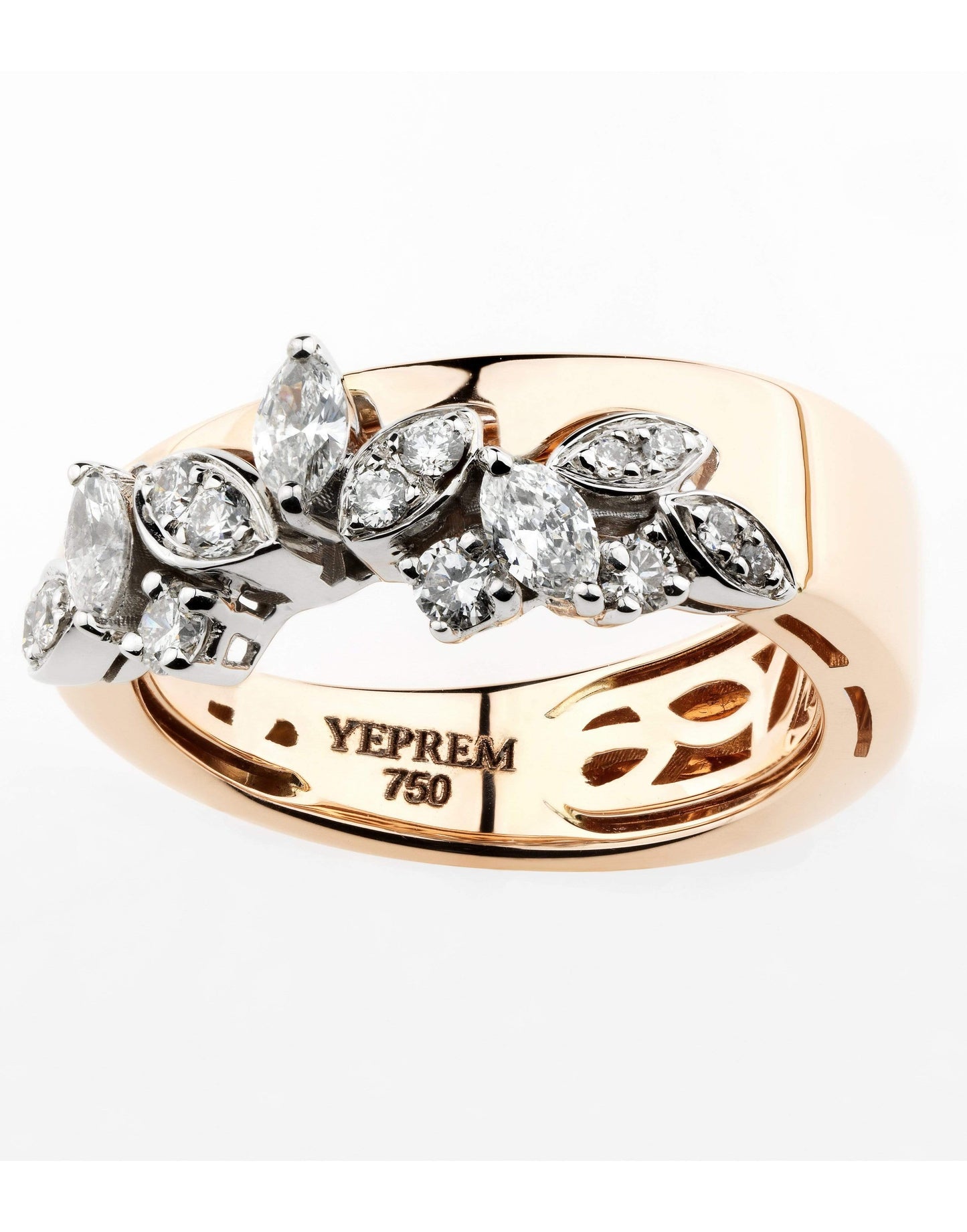 YEPREM JEWELLERY-Diamond Ring-ROSE GOLD