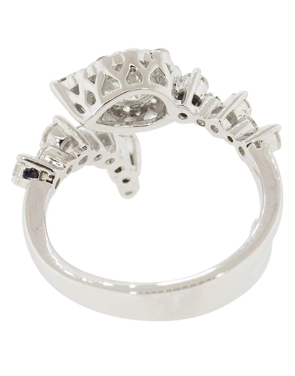 YEPREM JEWELLERY-Pear and Round Diamond Ring-WHITE GOLD