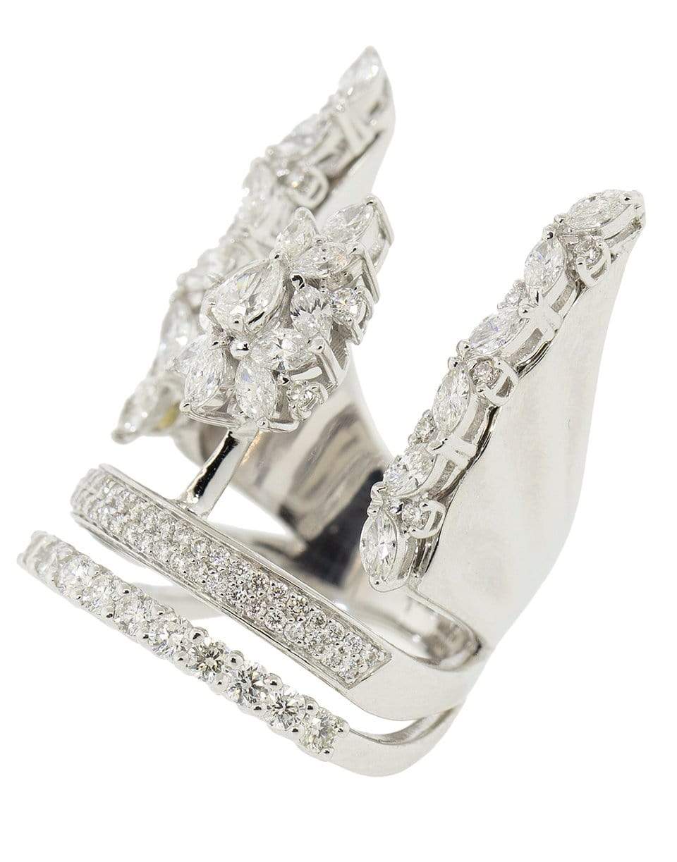 YEPREM JEWELLERY-Round, Marquise, and Pear Diamond Ring-WHTGLD
