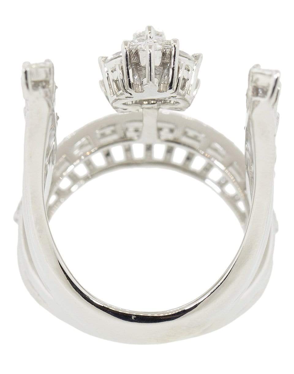 YEPREM JEWELLERY-Round, Marquise, and Pear Diamond Ring-WHTGLD