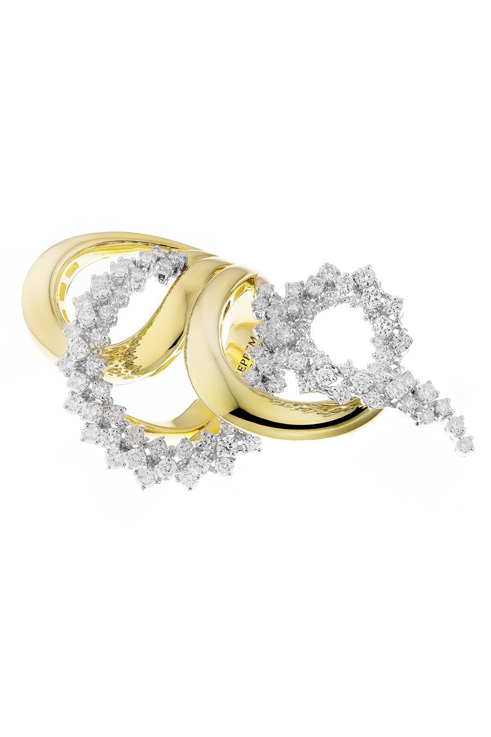 YEPREM JEWELLERY-Golden Strada Stackable Ring-YELLOW GOLD