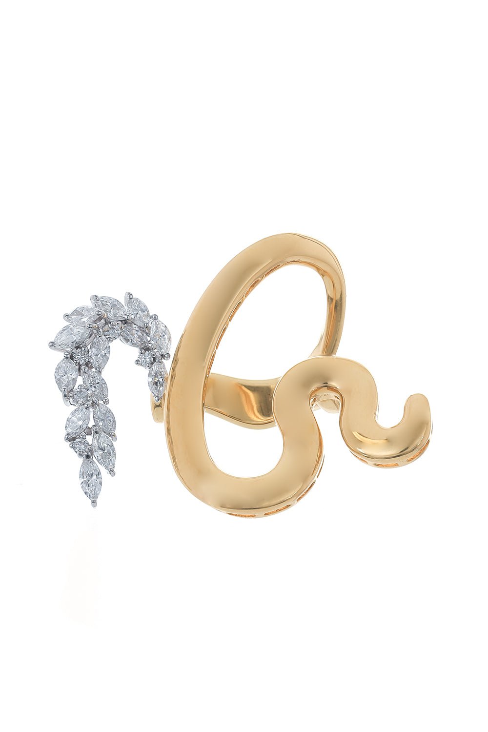 YEPREM JEWELLERY-Golden Strada Stackable Ring-YELLOW GOLD
