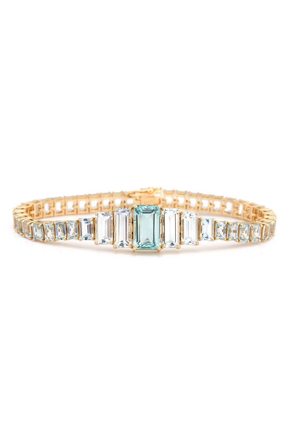 YI COLLECTION-Echo Bracelet-YELLOW GOLD