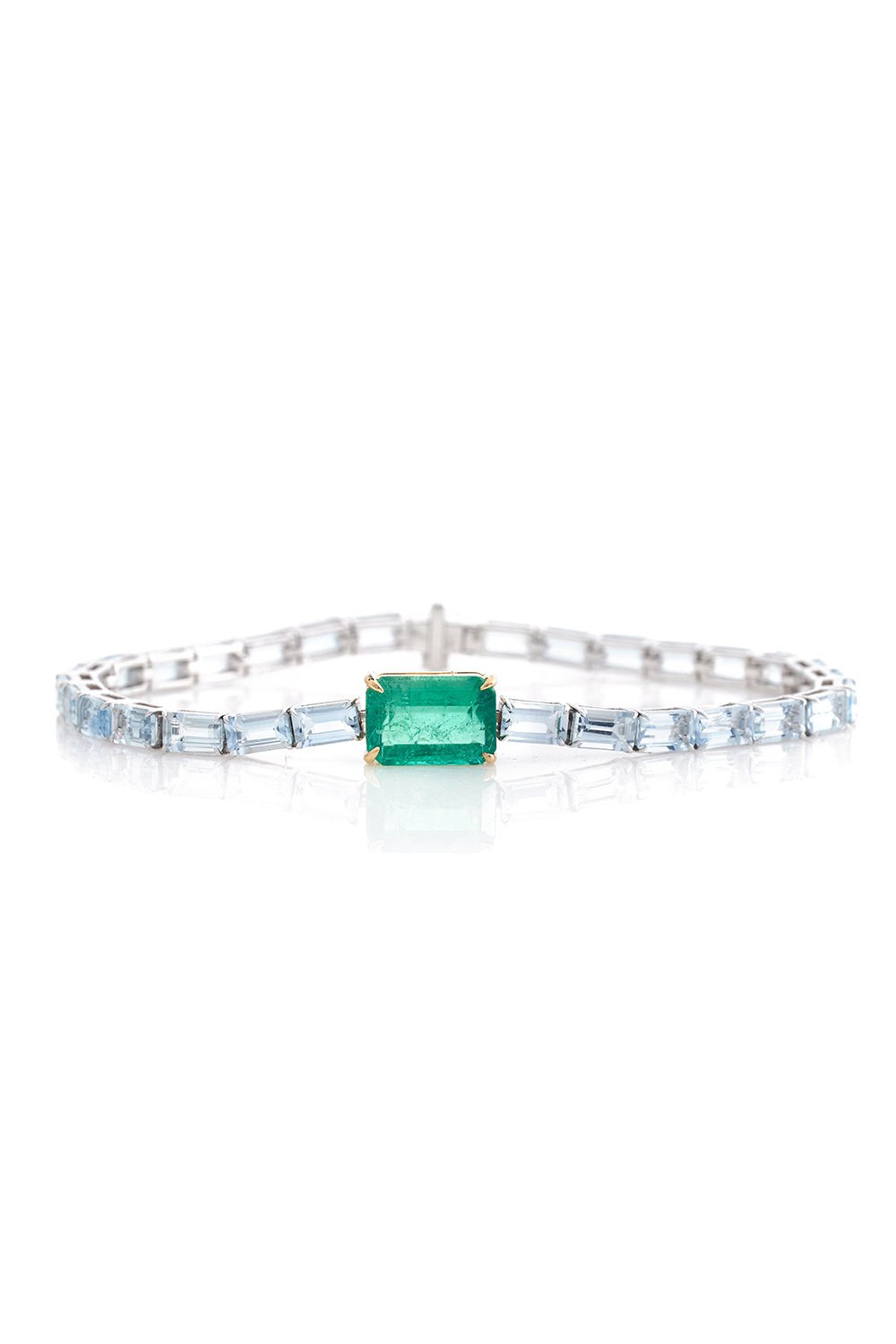 YI COLLECTION-Demeter Bracelet-WHITE GOLD
