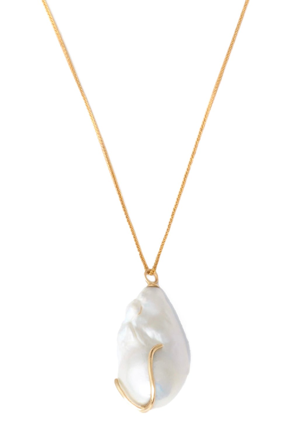 YI COLLECTION-Kintsugi Necklace-YELLOW GOLD