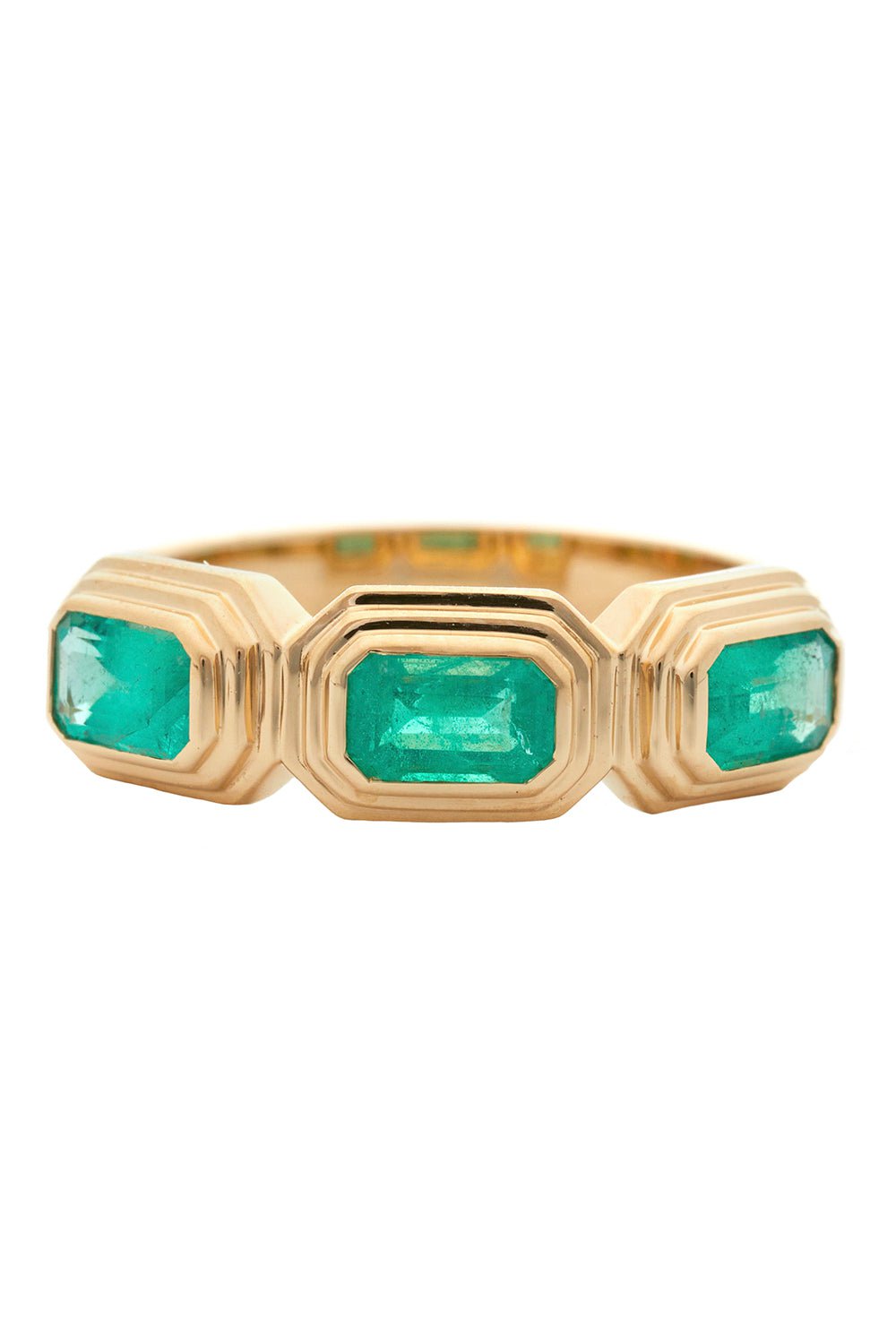 YI COLLECTION-Baxter Ring-YELLOW GOLD