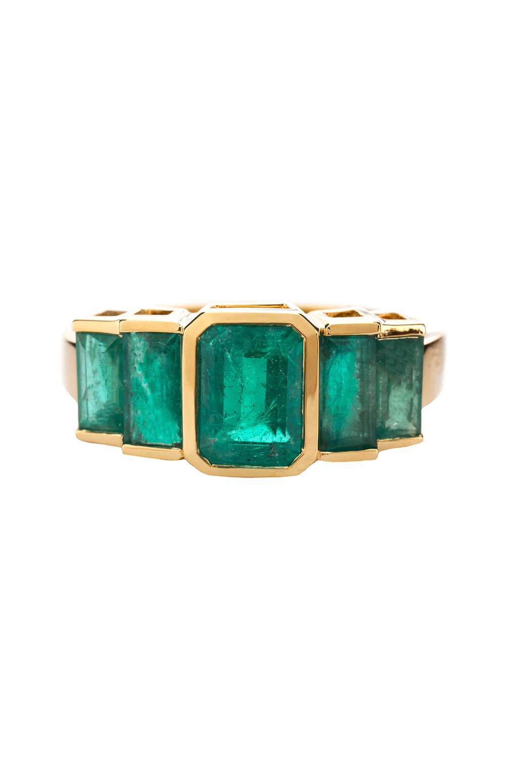 YI COLLECTION-Echo Ring-YELLOW GOLD
