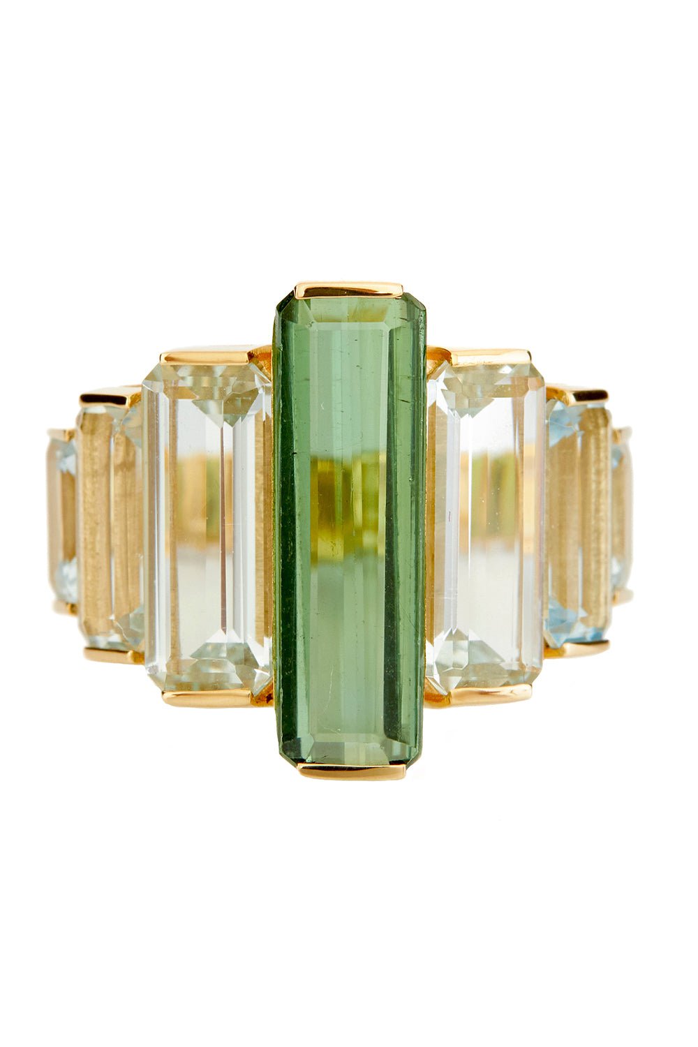 YI COLLECTION-Rythym Ring-YELLOW GOLD