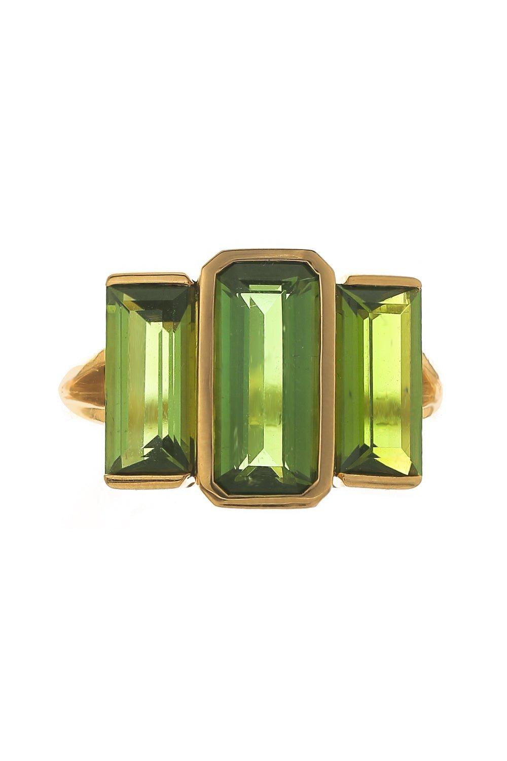 YI COLLECTION-Supreme Deco Ring-YELLOW GOLD
