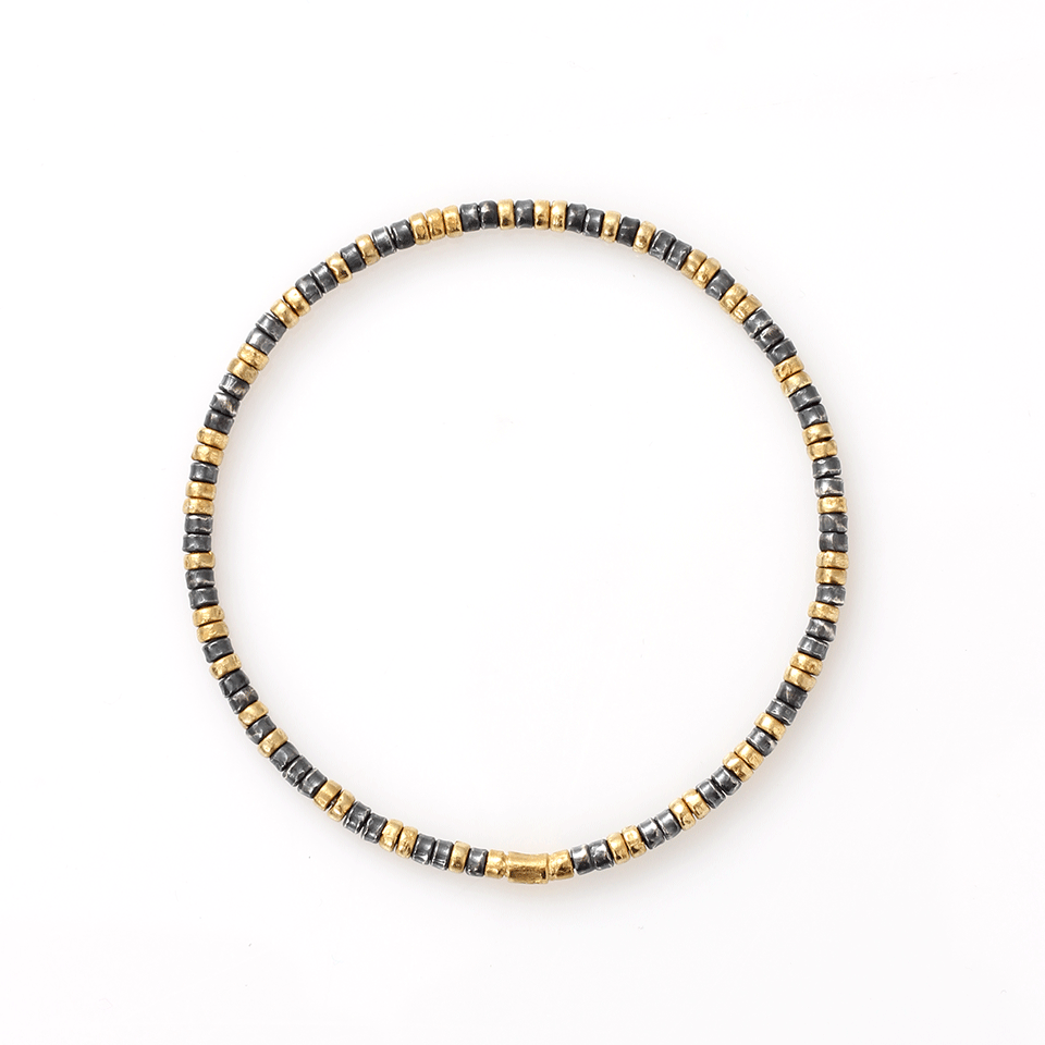 YOSSI HARARI-Leopard Tribe Bangle-GLVR/24K