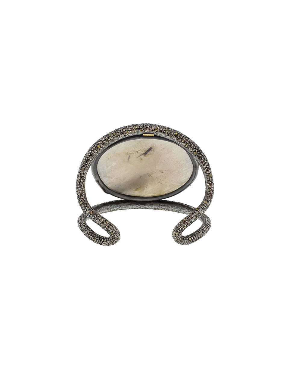YOSSI HARARI-Dalia Snake Cuff Bracelet-GILVER