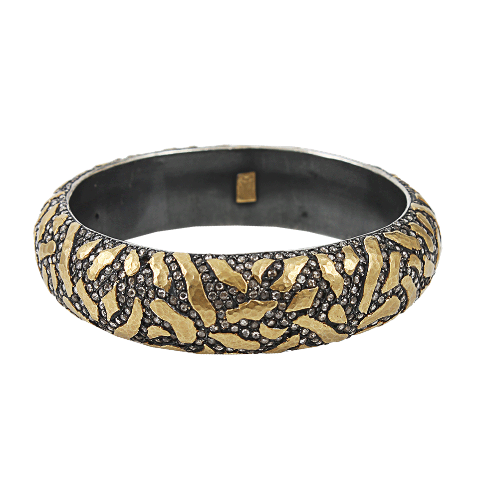 YOSSI HARARI-Libra Cognac Diamond Bangle-GILVER