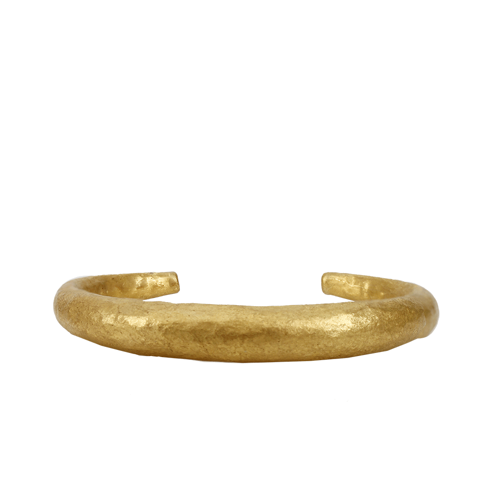 YOSSI HARARI-Roxanne Cuff Bracelet-YELLOW GOLD