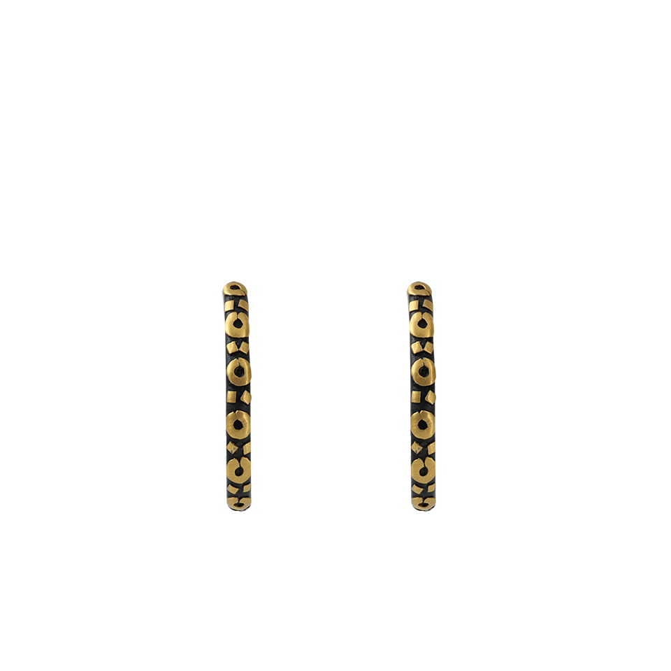 YOSSI HARARI-Medium Libra Hoop Earrings-GILVER