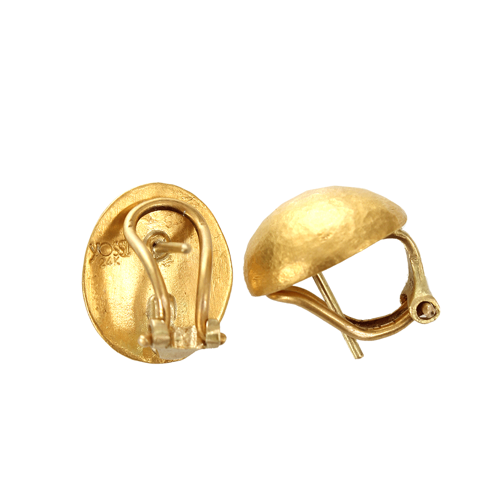 YOSSI HARARI-Small Roxanne Earrings-YELLOW GOLD