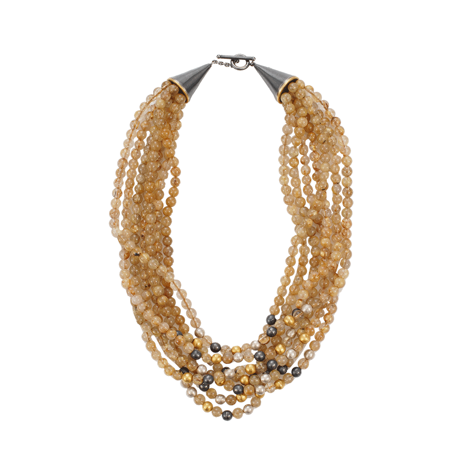 YOSSI HARARI-Cone Necklace-GILVER