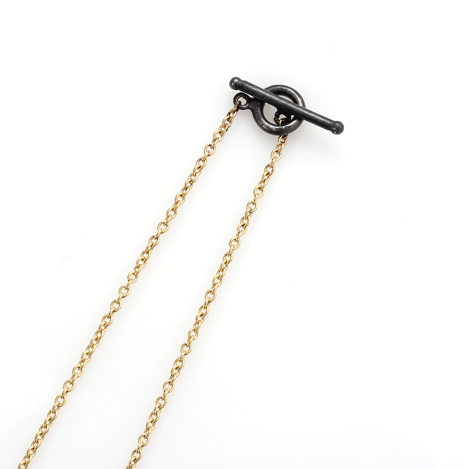 YOSSI HARARI-Ella Blue Sapphire Pendant Necklace-GILVER