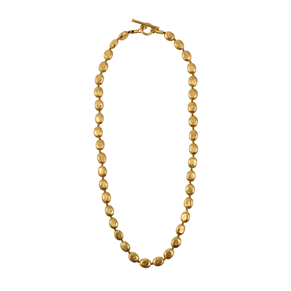 YOSSI HARARI-Roxanne Mini Necklace-YELLOW GOLD
