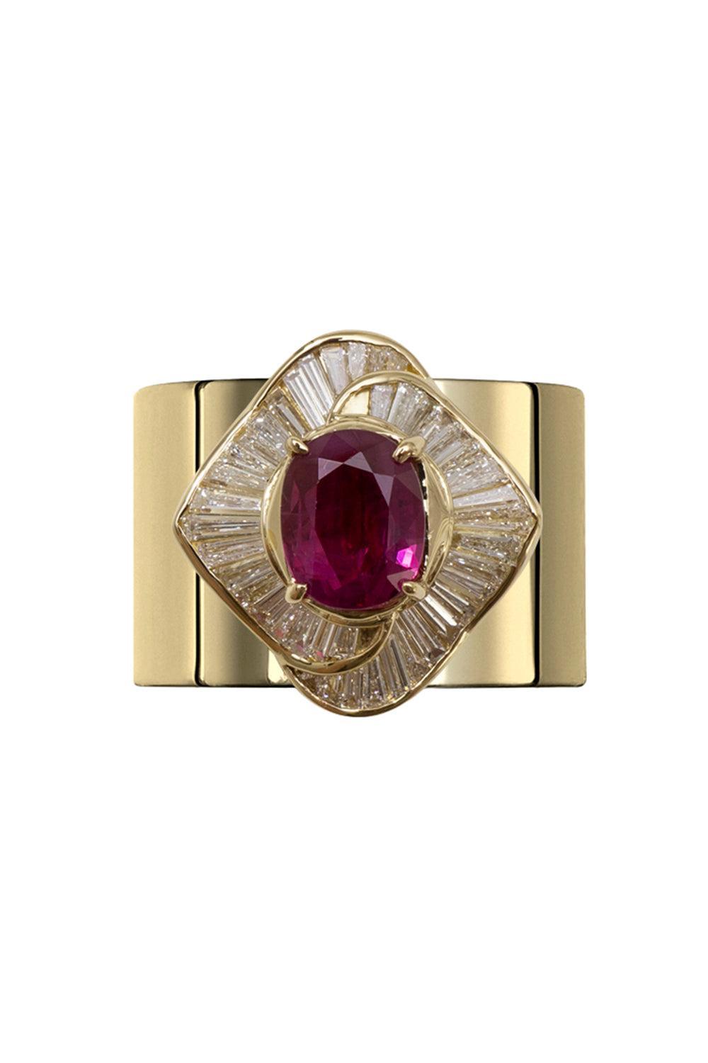 Ruby Diamond Revive Ring-YELLOW GOLD-8-JEWELRYFINE JEWELRING-YUTIA