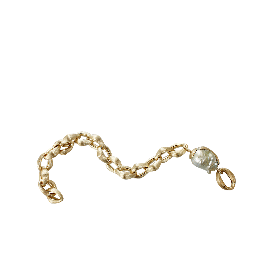 YVEL-Multi Color Baroque South Sea Pearl Bracelet-YELLOW GOLD