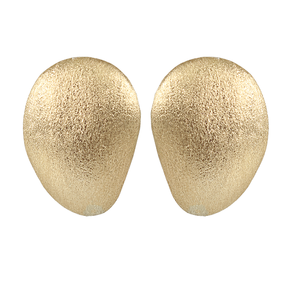 YVEL-Medium Handmade 18K Yellow Gold Earrings-YLW GOLD