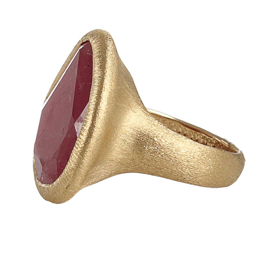 YVEL-Natural Sapphire Ring-YELLOW GOLD
