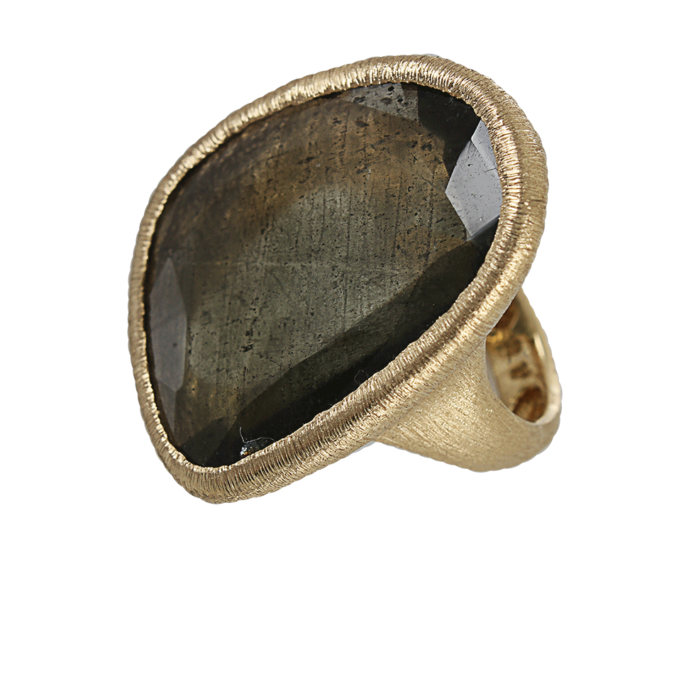 YVEL-Aquamarine Ring-YLW GOLD