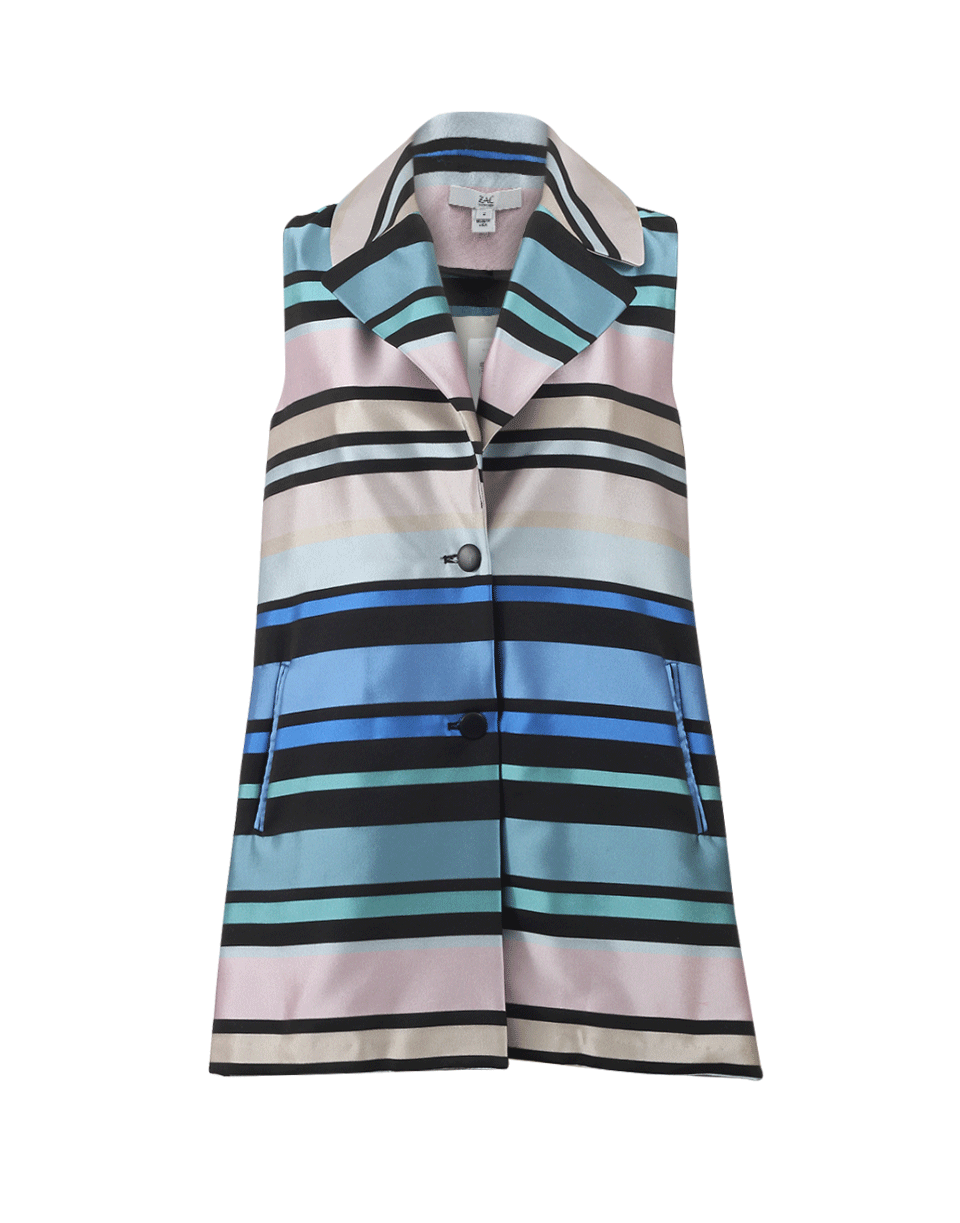 ZAC ZAC POSEN-Amanda Stripped Vest-