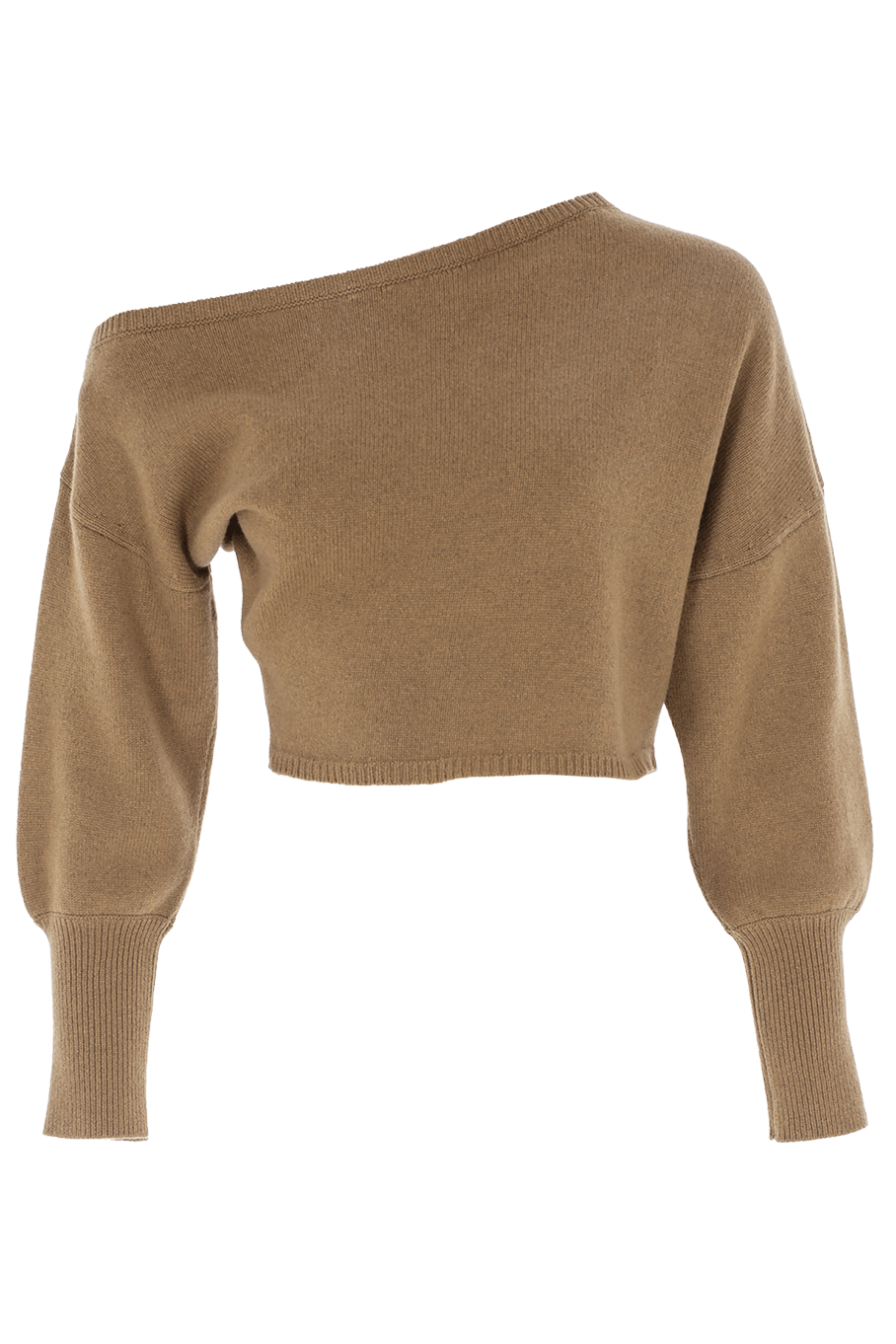 ZEYNEP ARCAY-Off Shoulder Cashmere Top-