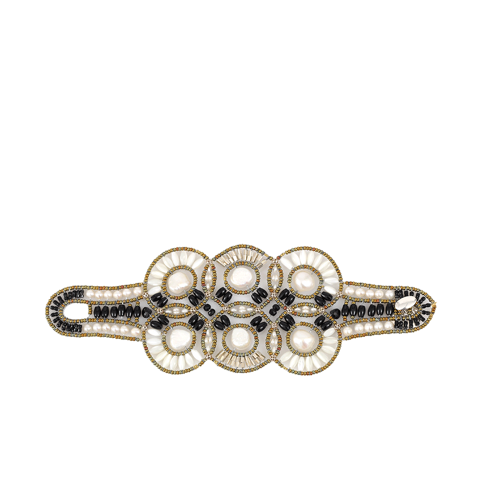 ZIIO-Cosmic Large Multi-Beaded Bracelet-PEARL