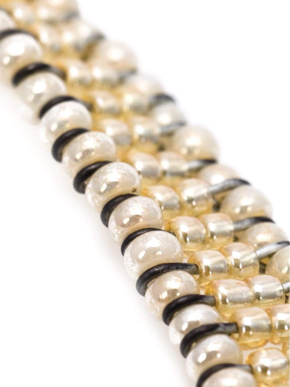 ZIIO-Nil Nacre Multi-Stone Pearl Necklace-WHITE