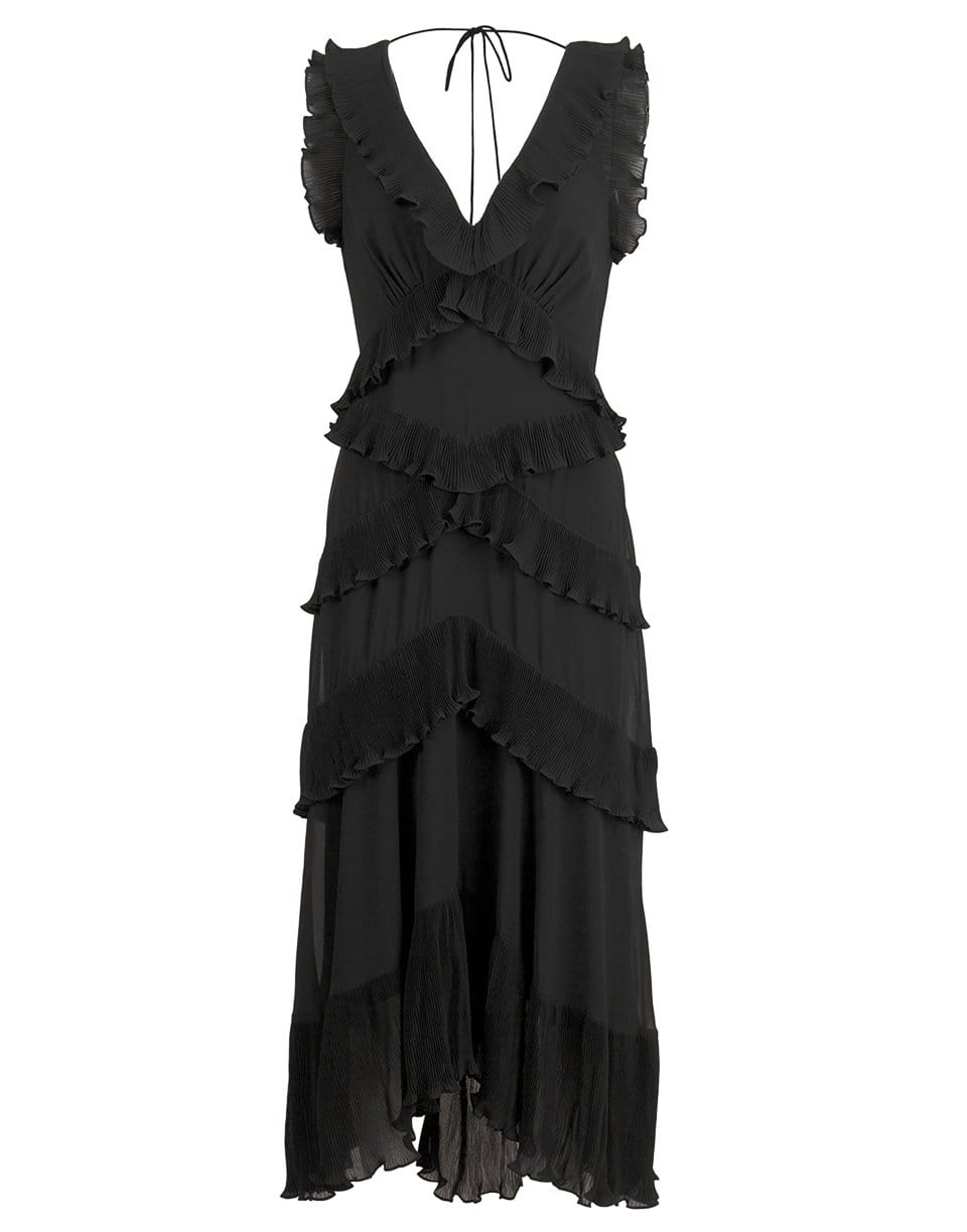 ZIMMERMANN-Super Eight Frilled Midi Dress-