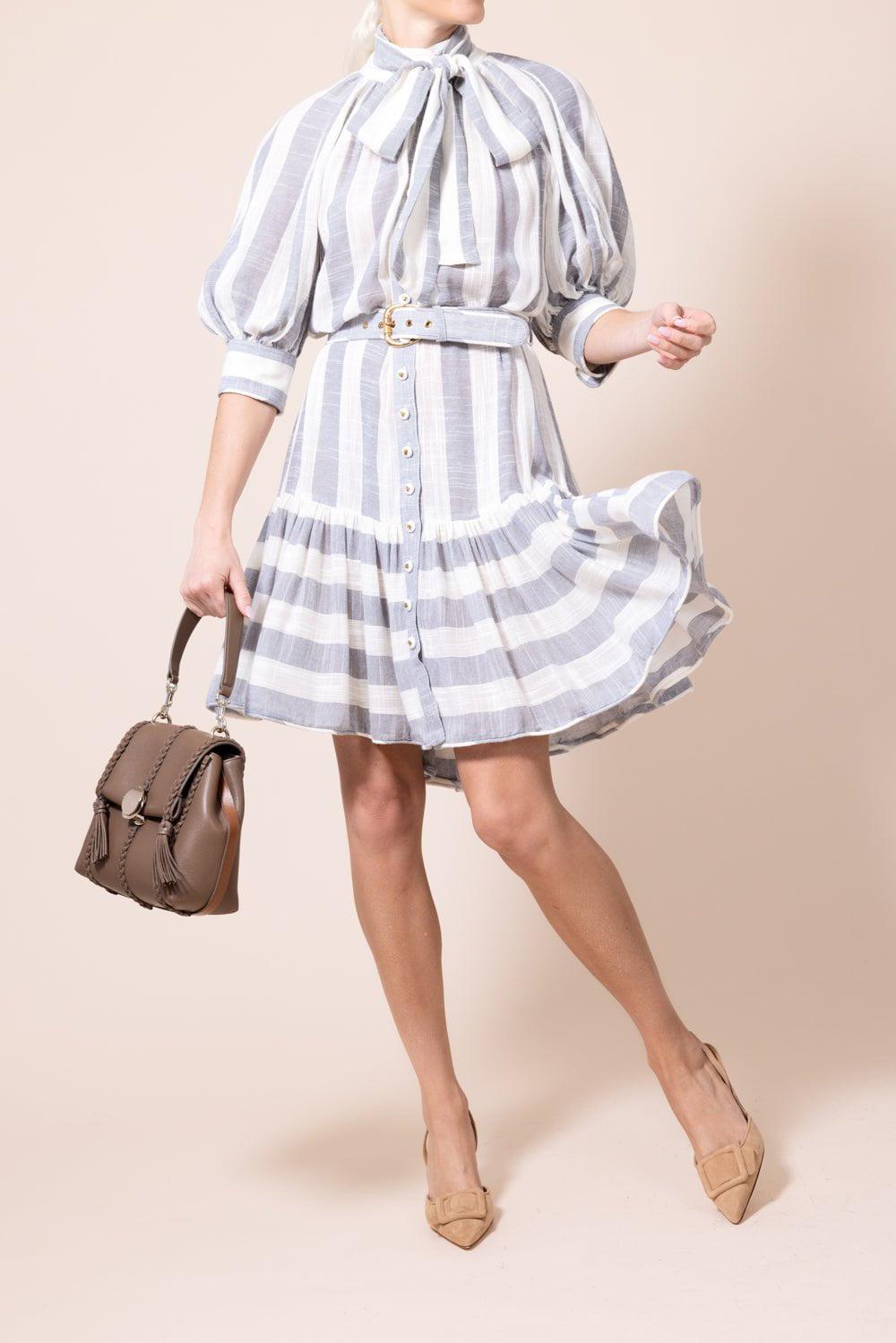 ZIMMERMANN-Matchmaker Swing Mini Dress-