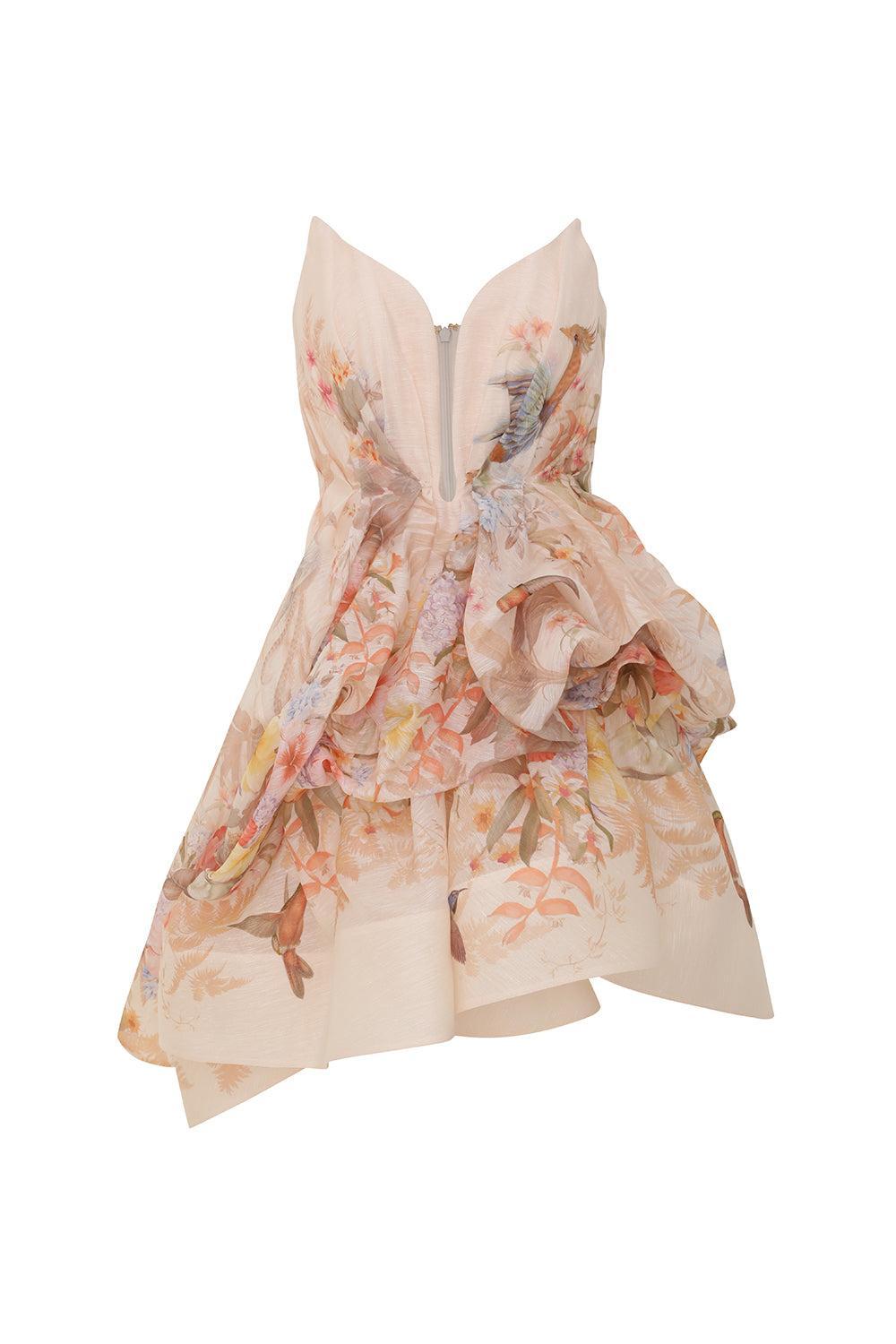 Illuminate Draped Dress-IVORTROP-0-CLOTHINGDRESSCASUAL-ZIMMERMANN