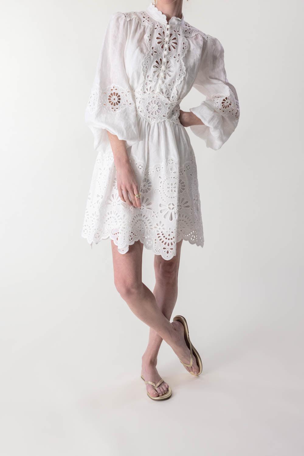 ZIMMERMANN-Acacia Broderie Dress-