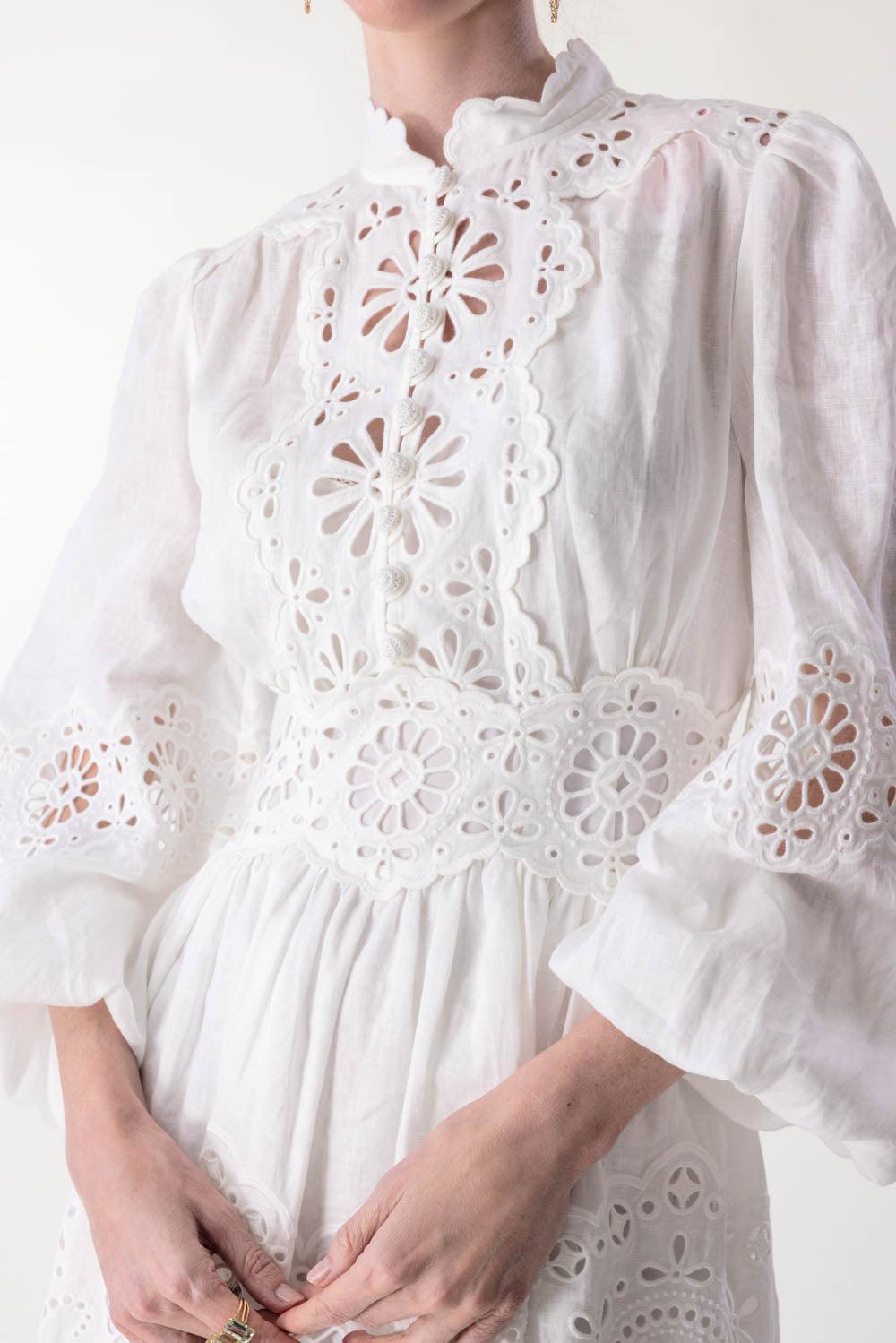ZIMMERMANN-Acacia Broderie Dress-