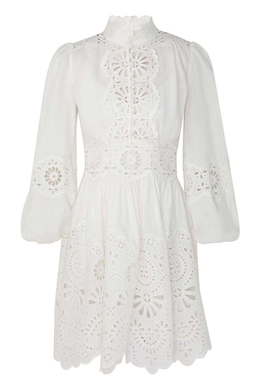 ZIMMERMANN-Acacia Broderie Dress-