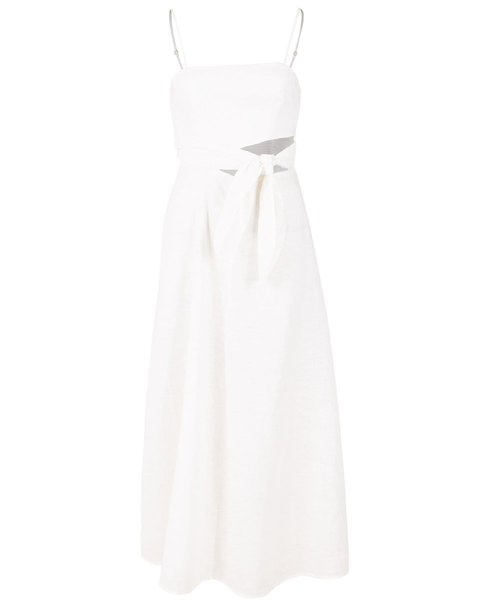 ZIMMERMANN-Amelie Scarf Tie Dress-