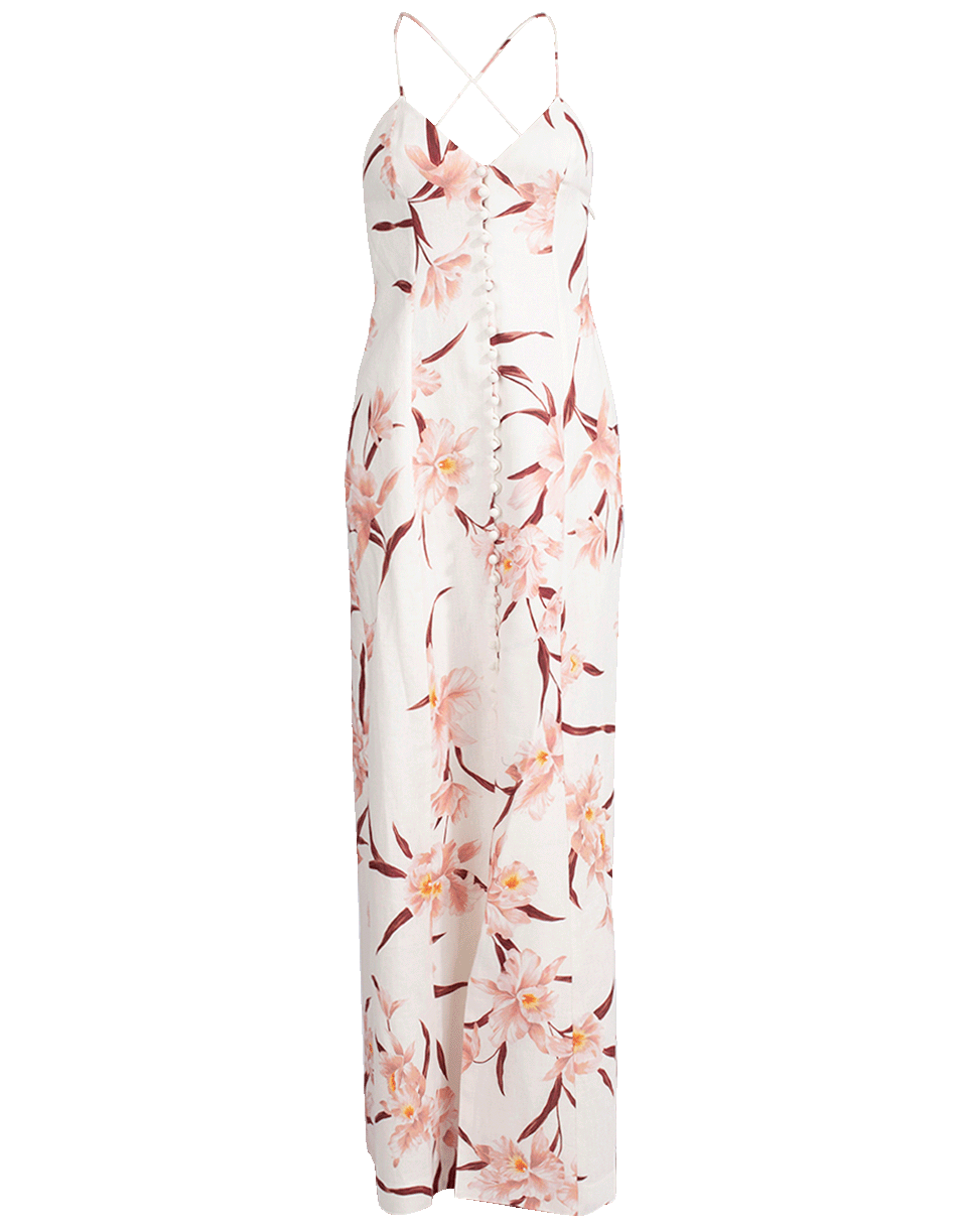 ZIMMERMANN-Corsage Orchid Slip Dress-