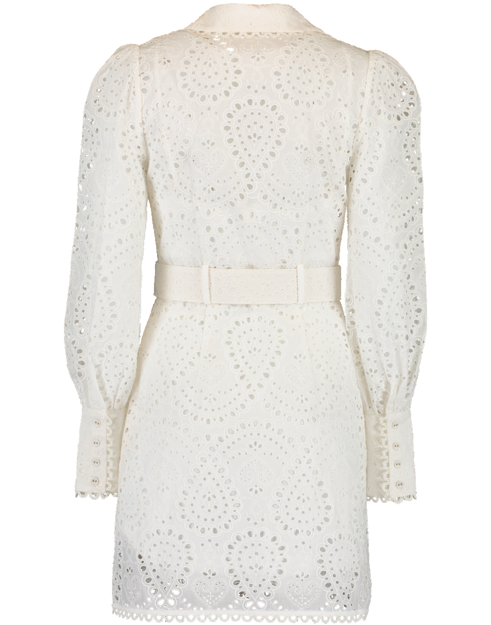ZIMMERMANN-Heathers Belted Shirt Dress-