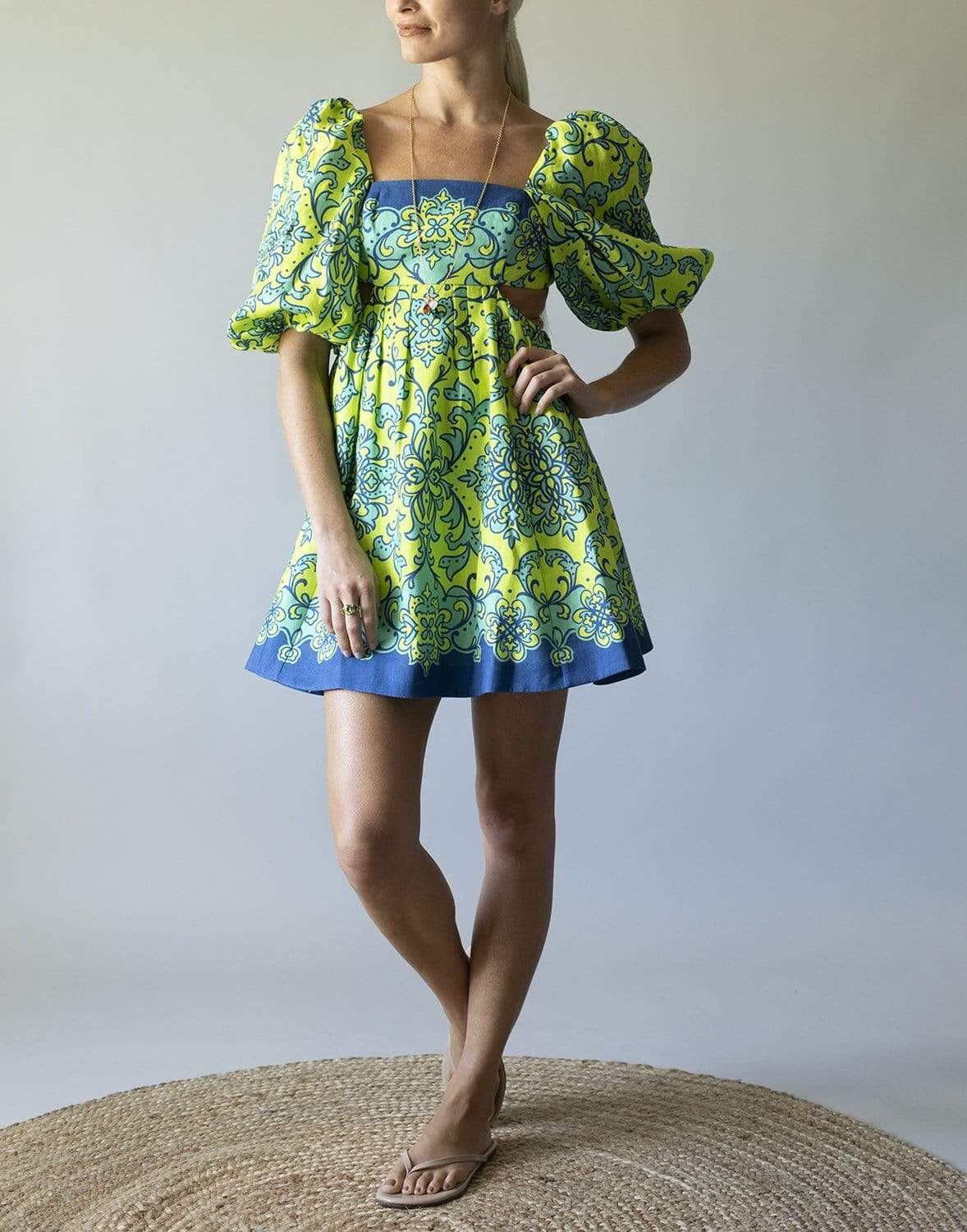 ZIMMERMANN-Nina Cut Out Dress-