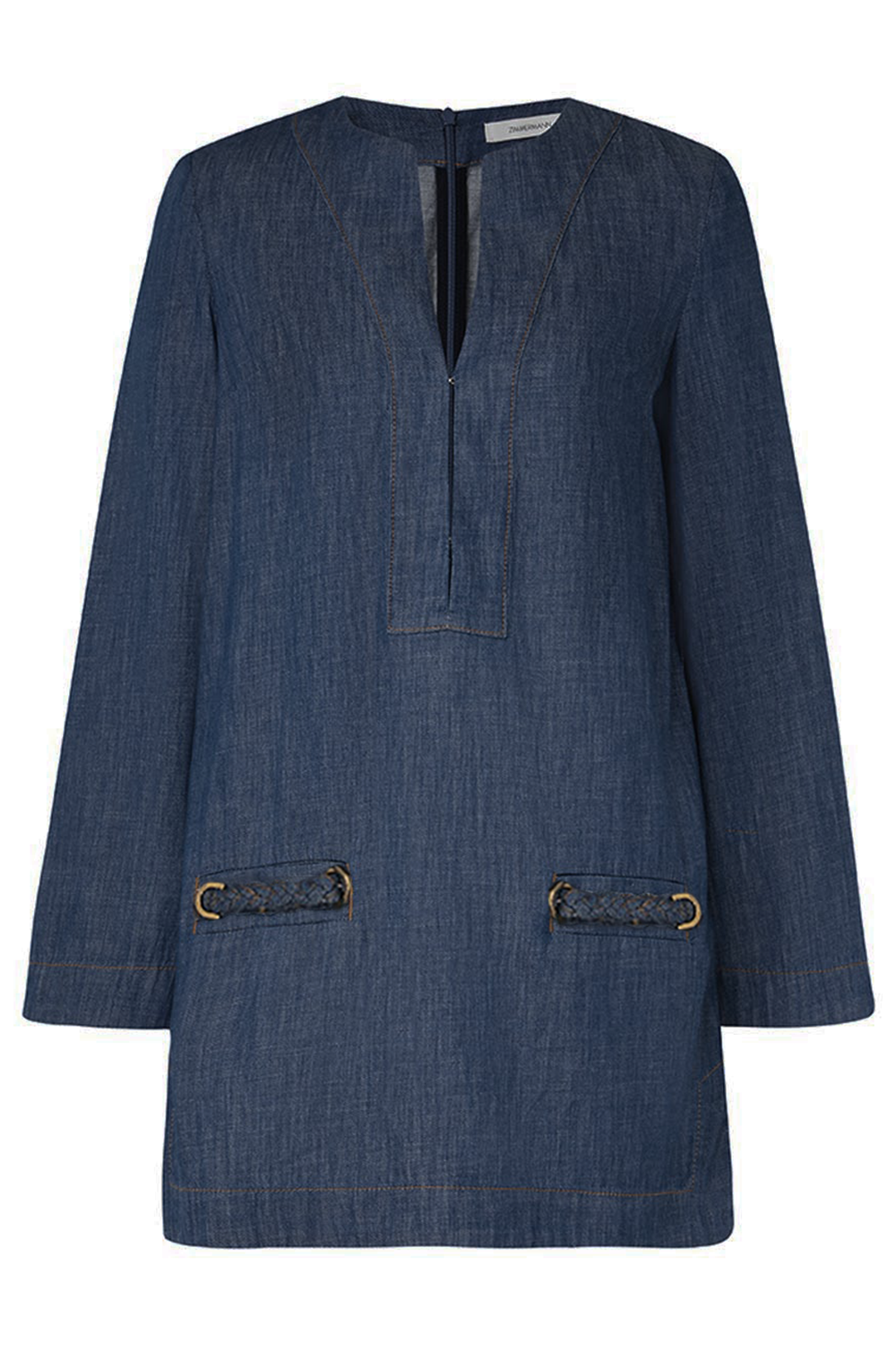 ZIMMERMANN-Wylie Tunic Dress-