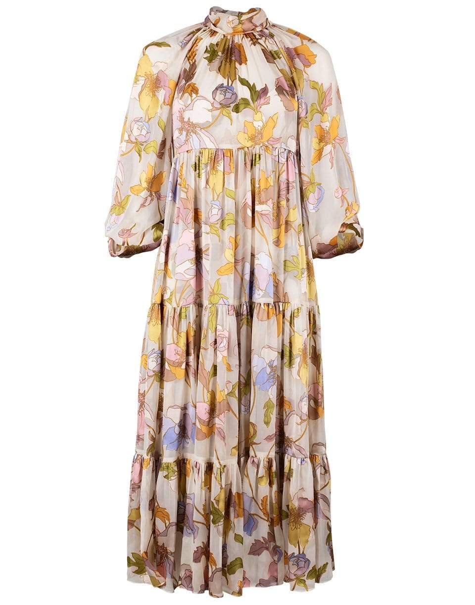 ZIMMERMANN-Tempo Swing Maxi Dress-RAINBOW