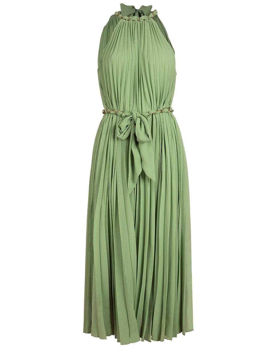 ZIMMERMANN-Sunray Pleat Midi Dress-