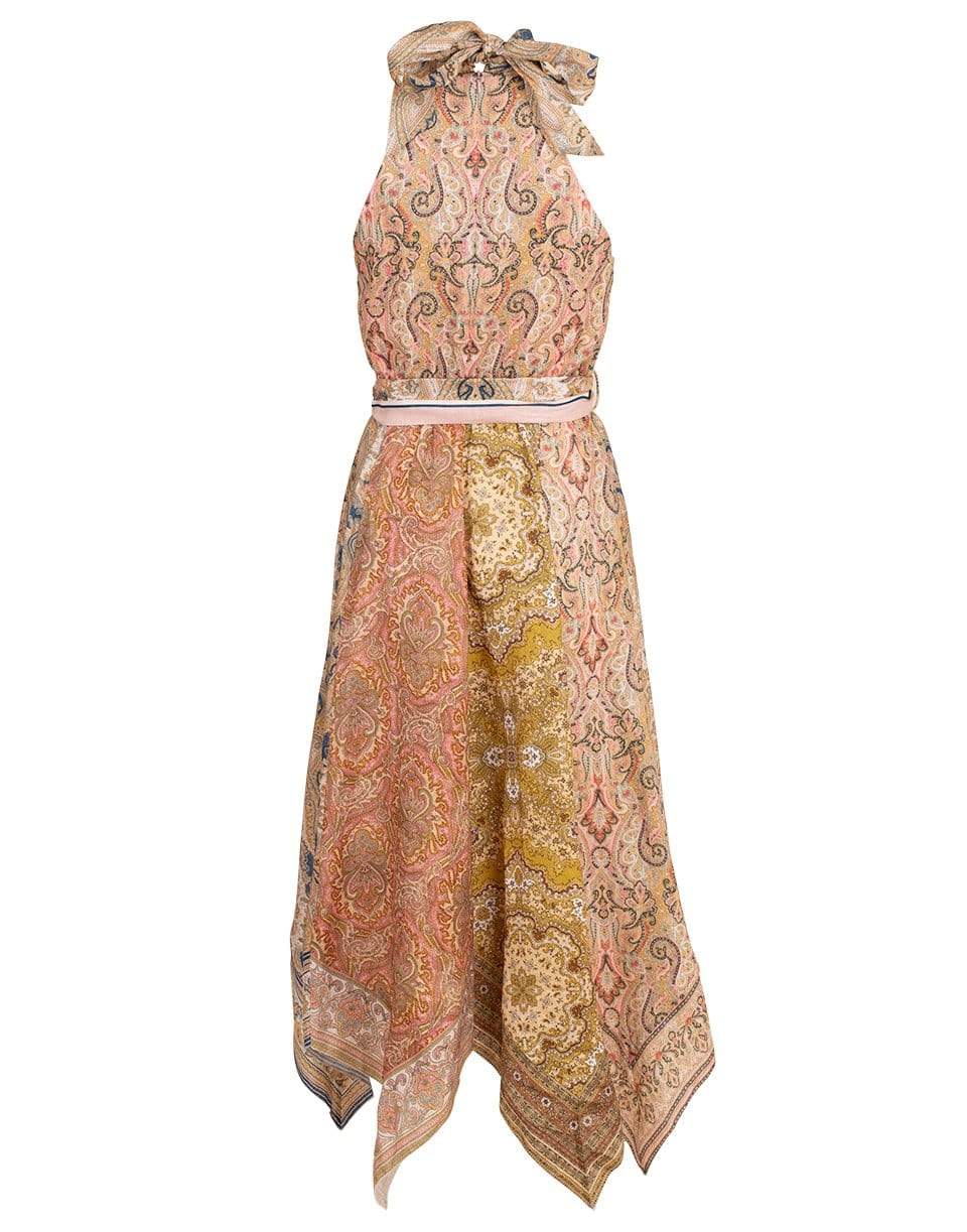 ZIMMERMANN-Freja Hankey Hem Long Dress-