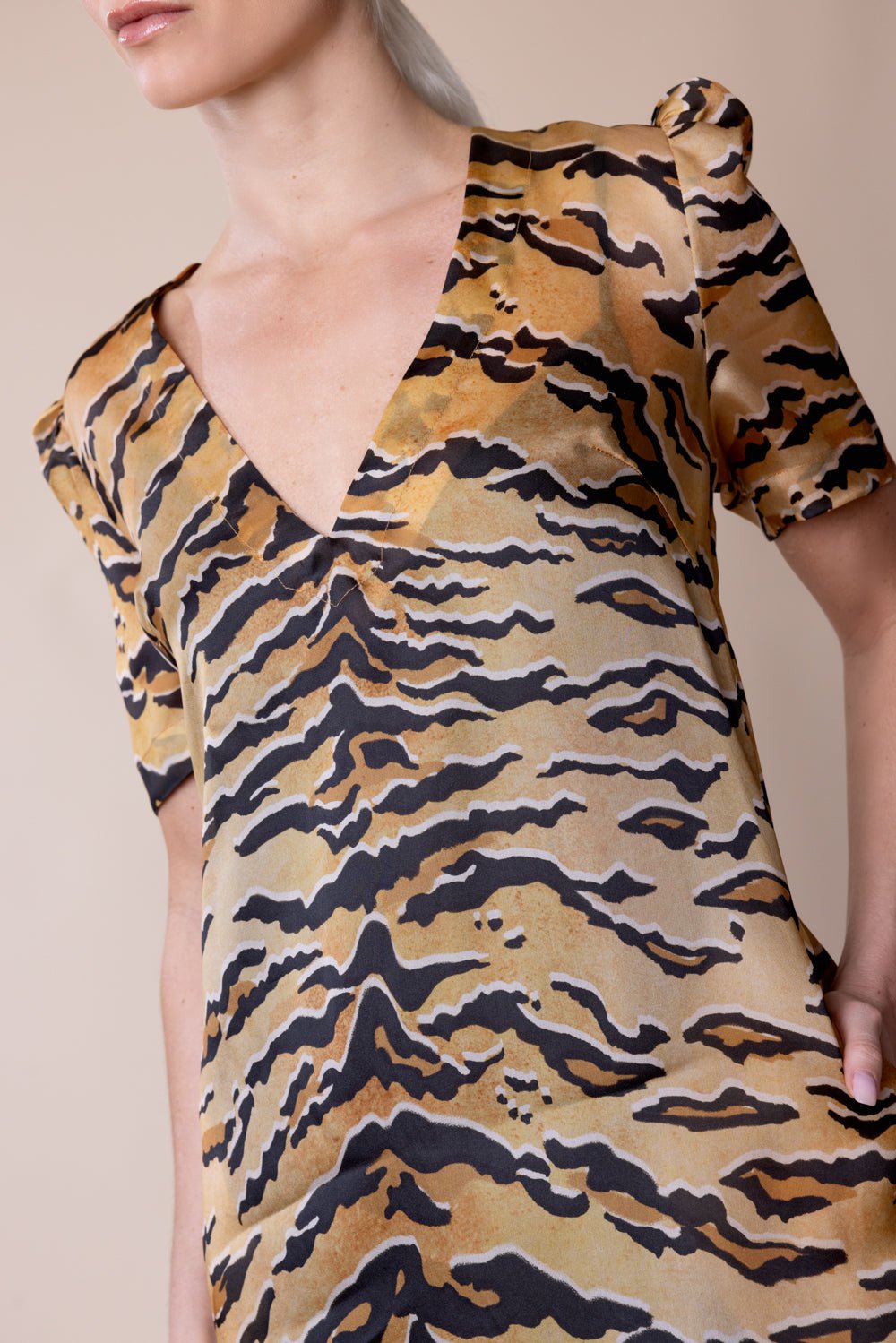 ZIMMERMANN-Matchmaker Short Sleeve Maxi Dress-