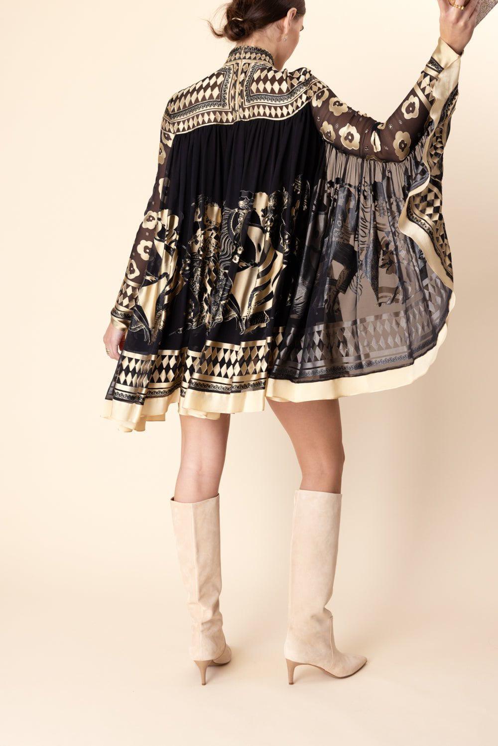 ZIMMERMANN-Illustration Otto Mini Dress-